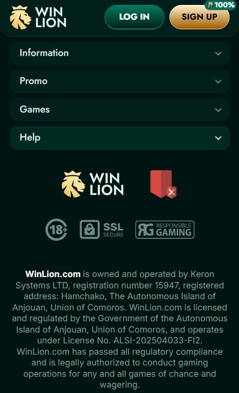 WinLion license